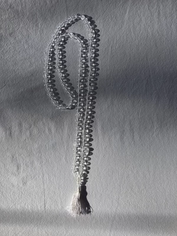 quart mala Clear Quartz Mala Necklace