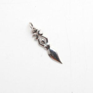 Charm / Goddess Moon / Sterling Silver