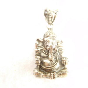 Pendant / Ganesha (Heavy) / Sterling Silver